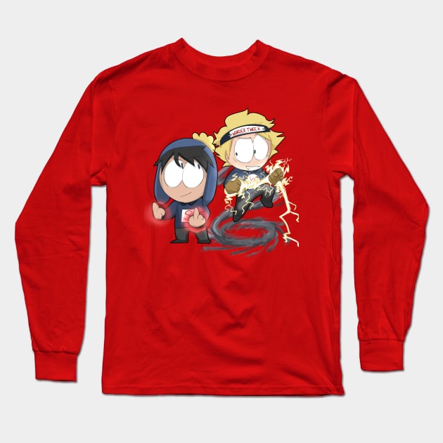 Super Craig and Wonder Tweek Long Sleeve T-Shirt by iiamti